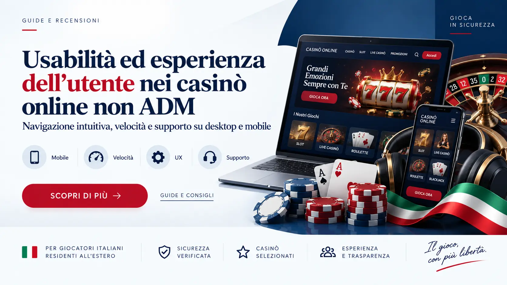 Usabilità ed esperienza dell'utente nei casinò online non ADM